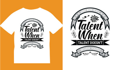 Retro Typography T-shirt Design