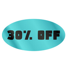 30 percent discount sale off