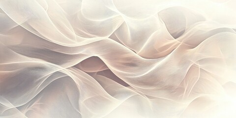 Fototapeta premium A soft light abstract background with pastel tones and gentle curves, perfect for a calm and serene design.