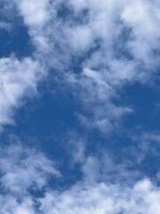 blue sky with clouds