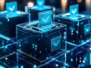 Blockchain Secured Voting System with Digital Tokens for Transparent and Secure Elections