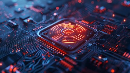 A onetouch emergency button on the smart lock instantly alerts authorities with the help of 5G connectivity.