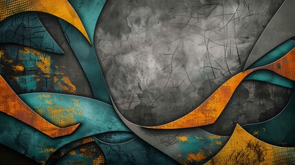 graffiti with space for text.