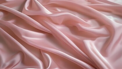 Shiny and Glossy Pink Fabric