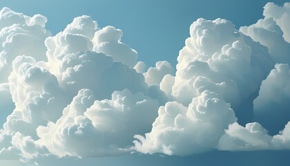 blue sky with clouds