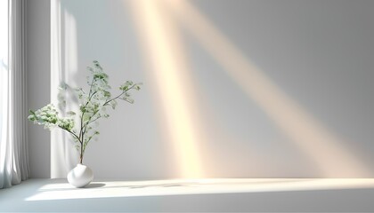 Bright Green Plant in Sunlight