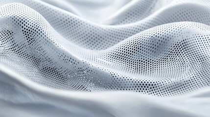 Naklejka premium Exploring the elegance of textured fabric a close-up on the intricacies of woven materials with a modern design aesthetic