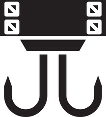 Hoist and Crane Hook Icon
