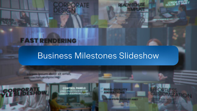 Business Milestones Slideshow