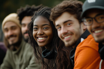 Fototapeta premium Happy Young People