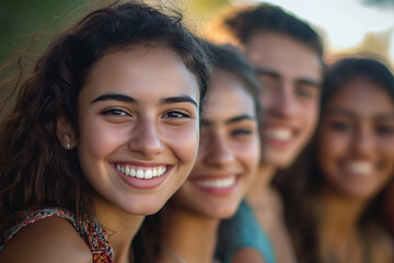 Fototapeta premium Happy Young People