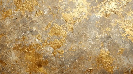 Gold leaf texture with marble effect, featuring metallic sheen and high-detail finish. Luxury background for premium design and print.