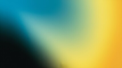 Blue yellow gradient background. Smooth color blend evokes calm, transition, and optimism.  Perfect for websites or presentations.