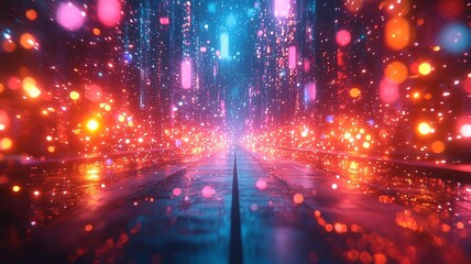 Fototapeta premium 抽象的なデザインアートの背景画像