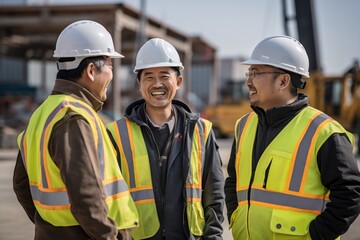 Construction talking hardhat helmet.
