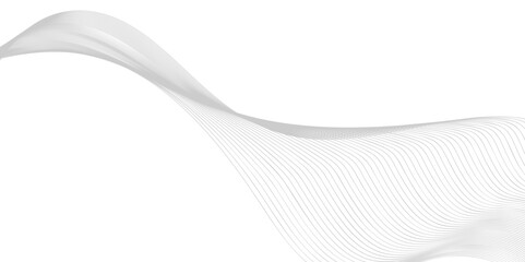 Thin wavy line abstract background. Abstract black lines wave curve motion on white, Curve wave seamless pattern.