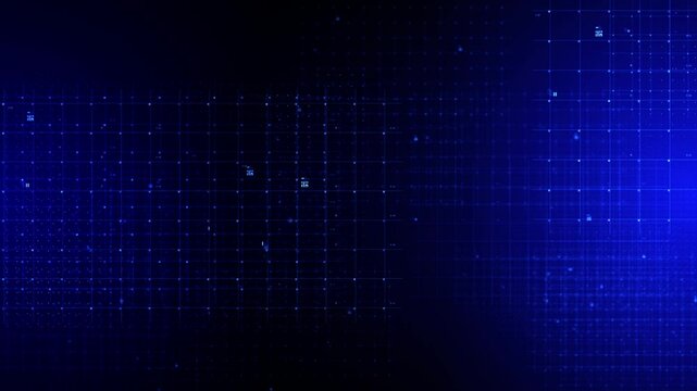 grid Tech Digital Background Loop.mov, grid Tech Digital Background Loop