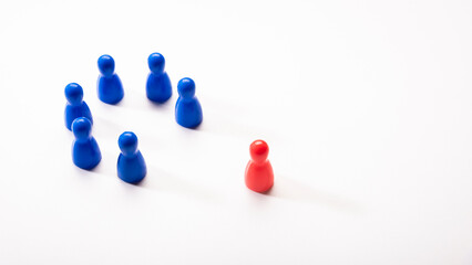 outstanding red in seven blue team