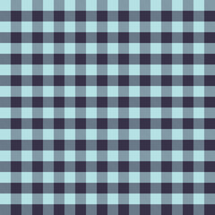 Blue and black Scotland textile seamless pattern. Fabric texture check tartan plaid. Abstract geometric background for cloth, card, fabric. Monochrome graphic repeating design. Modern squared ornament