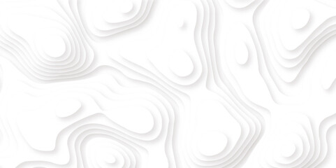 3D abstract blue wave background, white paper cut textured with wavy layers. abstract concept texture. minimal topography map light element shadow landscape