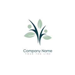 Wellness Health And Pharmacy Logo Design Concept Vector Template. Pro Vector