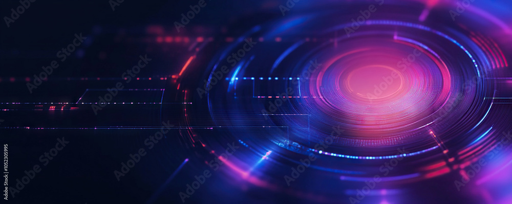 Poster digital background perfect for tech processes, neural networks, artificial intelligence, data transf