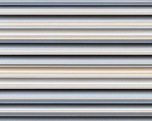 Obraz premium Thin, horizontal lines in shades of gray and beige, forming a striped pattern that highlights the sleek, linear style of modern architecture.