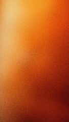 Fototapeta premium Warm orange gradient background with subtle grainy texture, evoking a vibrant, sunny feel, Grainy gradients style, vintage noise, abstract background