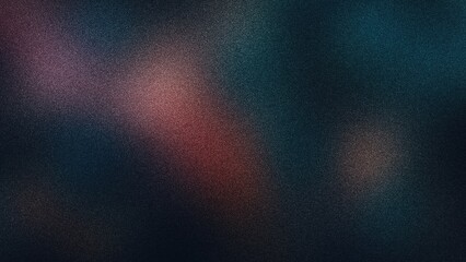 Dark teal and maroon gradient background with grainy texture, creating a deep, abstract composition, Grainy gradients style, vintage noise, abstract background