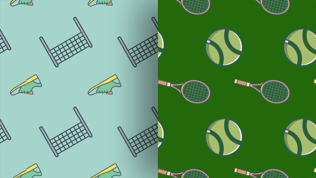 Tennis Looped Background