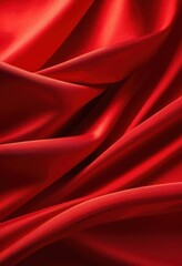 vibrant red fabric background eye catching product rich texture bright tone, textile, color, design, fashion, lighting, surface, zoom, flatlay, backdrop