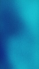 Bright turquoise gradient background with a smooth texture, creating a refreshing and vibrant abstract look. Grainy gradients style, vintage noise, abstract background