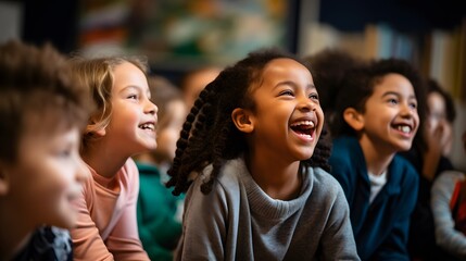 Dynamic Classroom Discussion Among Young Students