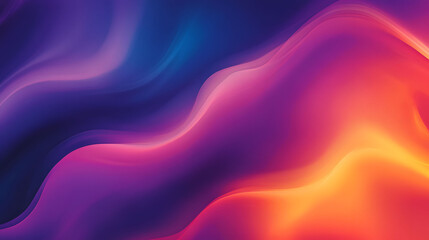 Obraz premium Abstract Colorful Wave Background with Silk-like Texture and Soft, Flowing Motion in Vibrant Hues of Blue, Pink, and Purple
