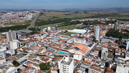 Fototapeta premium Imagens Aereas de Pouso Alegre Minas Gerais