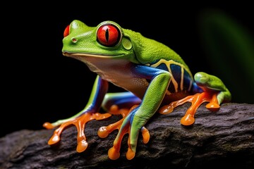 Frog amphibian wildlife reptile.