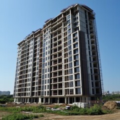 Building with multiple floors.