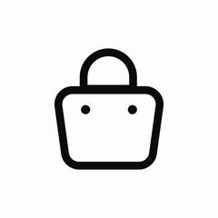 shopping basket icon sign vector