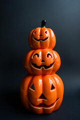 Pumpking shaped decoration for halloween