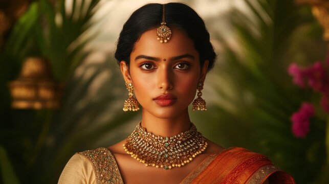 Elegant Traditional Kinnari Jewelry in Intricate Design