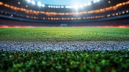 sports stadium background template, designed with vibrant details and a sense of excitement, perfect for illustrating sports events, team spirit, and competitive atmosphere in a dynamic layout