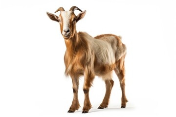 Fototapeta premium Goat livestock wildlife animal.