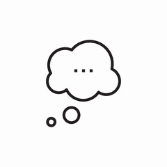 communication chat icon sign vector