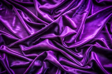 Fototapeta premium Abstract purple drapery cloth and dark violet fabric background