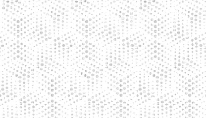 white paper background, small circle seamless pattern