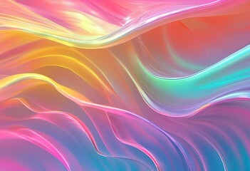 Obraz premium vaporwave gradient