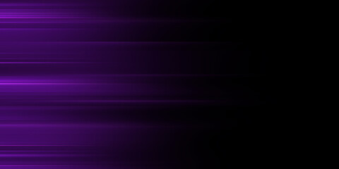 Purple background illustration speed lighting effect graphic for text and message board design