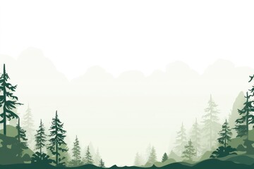 Forest landscape outdoors nature.