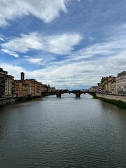 Obraz premium Waterfront View of Florence 