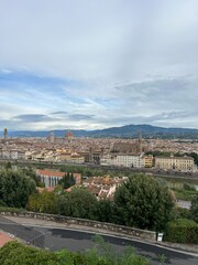 Aerial View of Florence Italy
